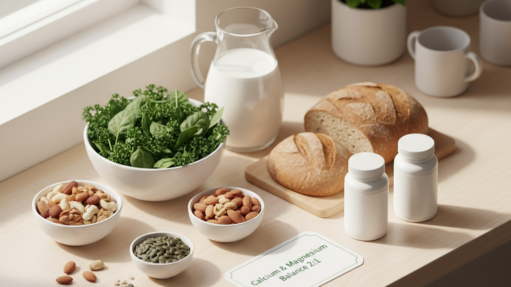 Calcium and magnesium for bone health every adult should consider