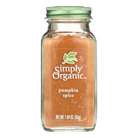 Simply Organic Pumpkin Spice - Case Of 6 - 1.94 Oz.