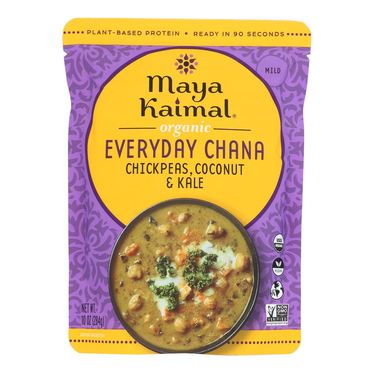 Maya Kaimal - Chana Chckp Coconut Kale - Case Of 6-10 Oz