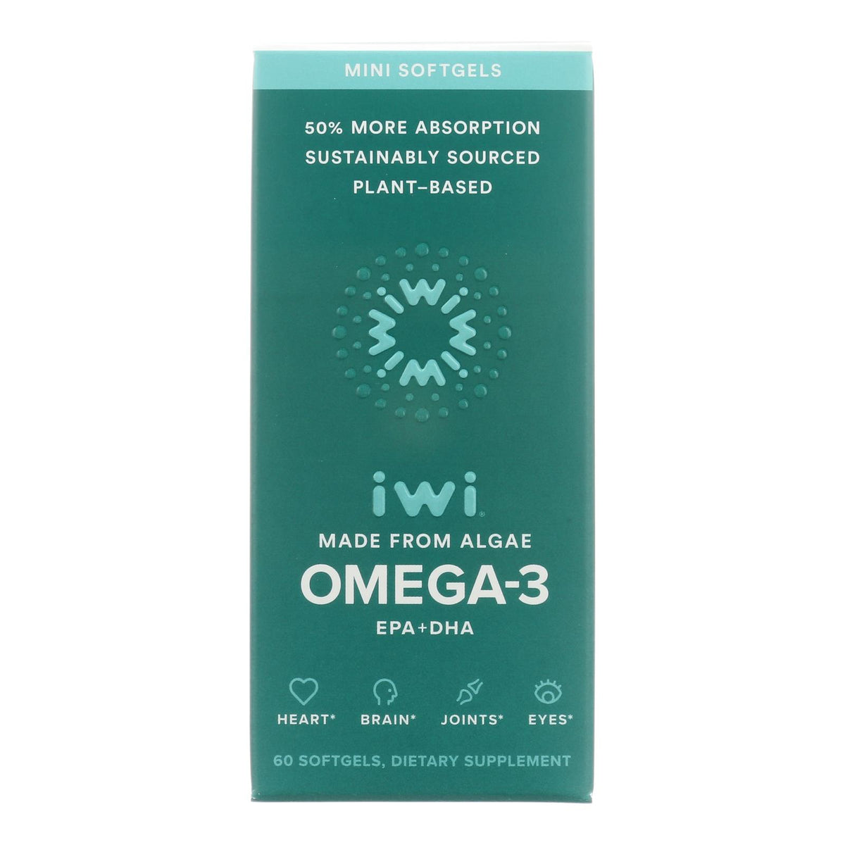 Iwi - Supp Alg Omega 3 Mini Sg - 1 Each-60 Sgel