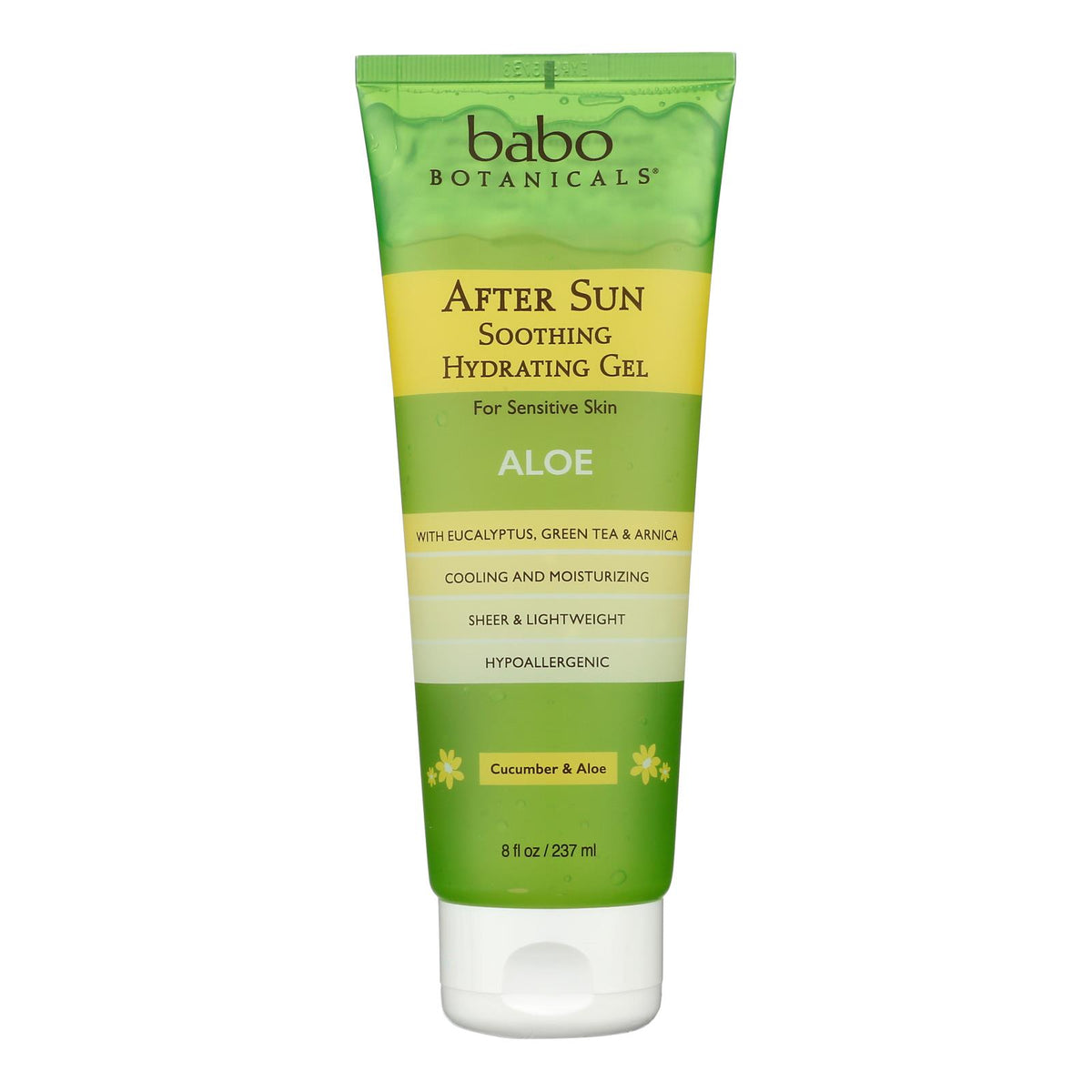 Babo Botanicals - After Sun Soothing Gel - 1 Each - 8 Oz