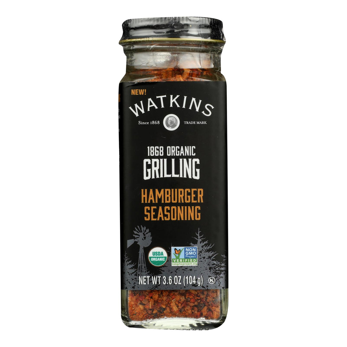 Watkins - Seasoning Hmbrgr Grll - Case Of 3-3.6 Oz