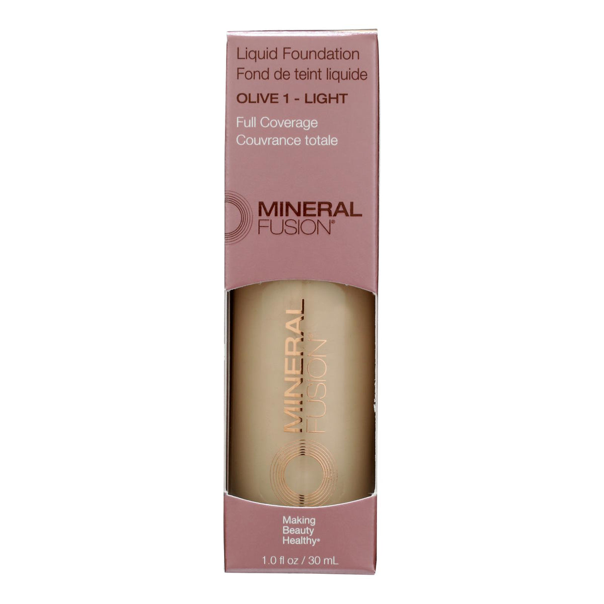 Mineral Fusion - Mkup Liquid Foundtn Olive 1 - 1 Each-1 Fz