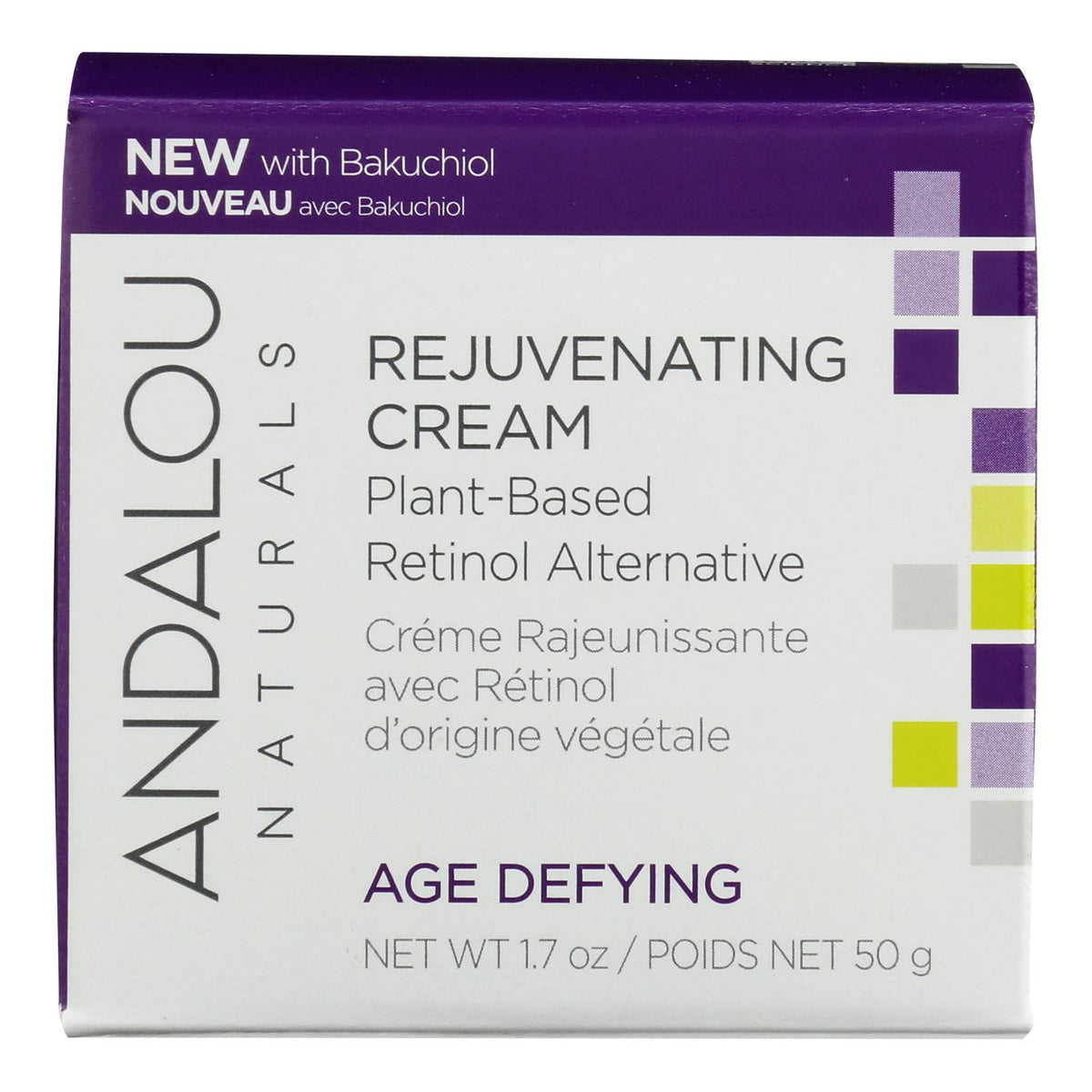 Andalou Naturals - Retinol Cream Rejuv Peanut Butter - 1 Each-1.7 Oz