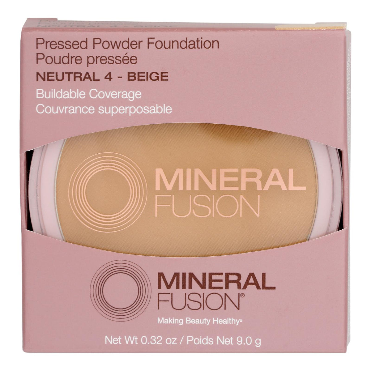 Mineral Fusion - Mkup Pressed Base Ntrl 4 - 1 Each-.32 Oz