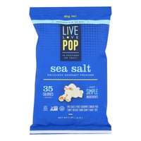 Live Love Pop - Popcorn Sea Salt - Case Of 24 - 1.0 Oz