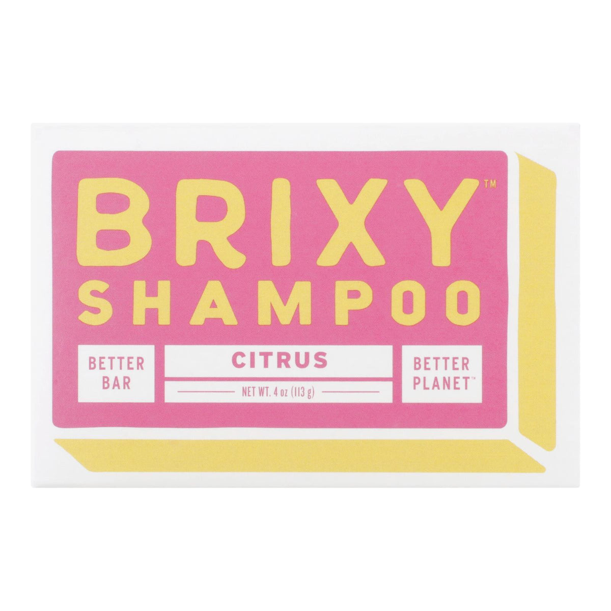 Brixy - Shampoo Bar Citrus - 1 Each -4 Oz