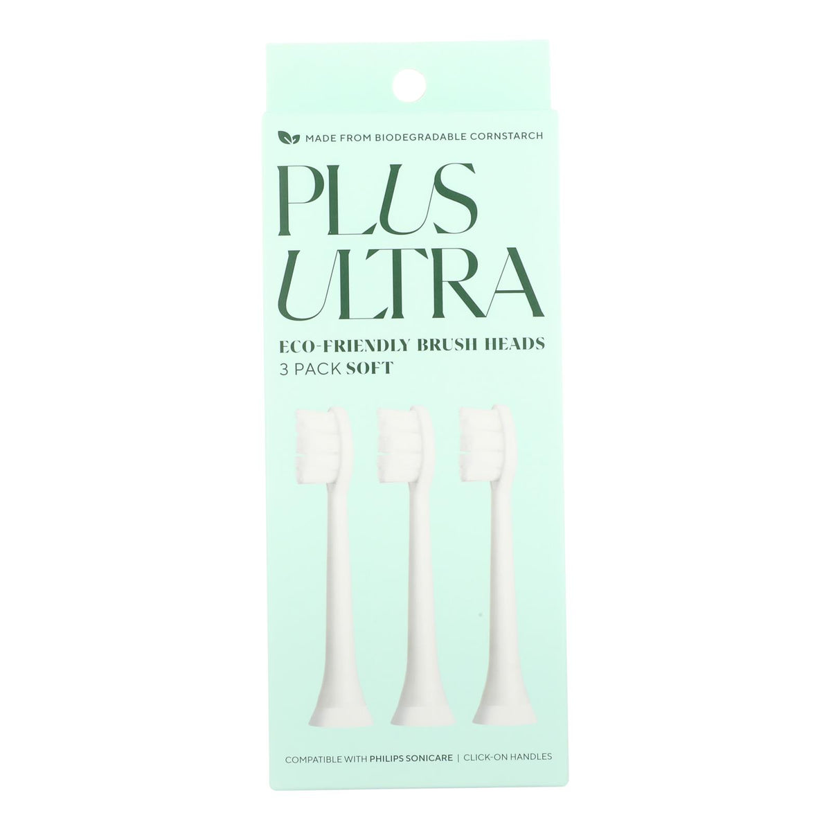 Plus Ultra - Tbrush Heads Echo 3pk - Case Of 4-3 Ct