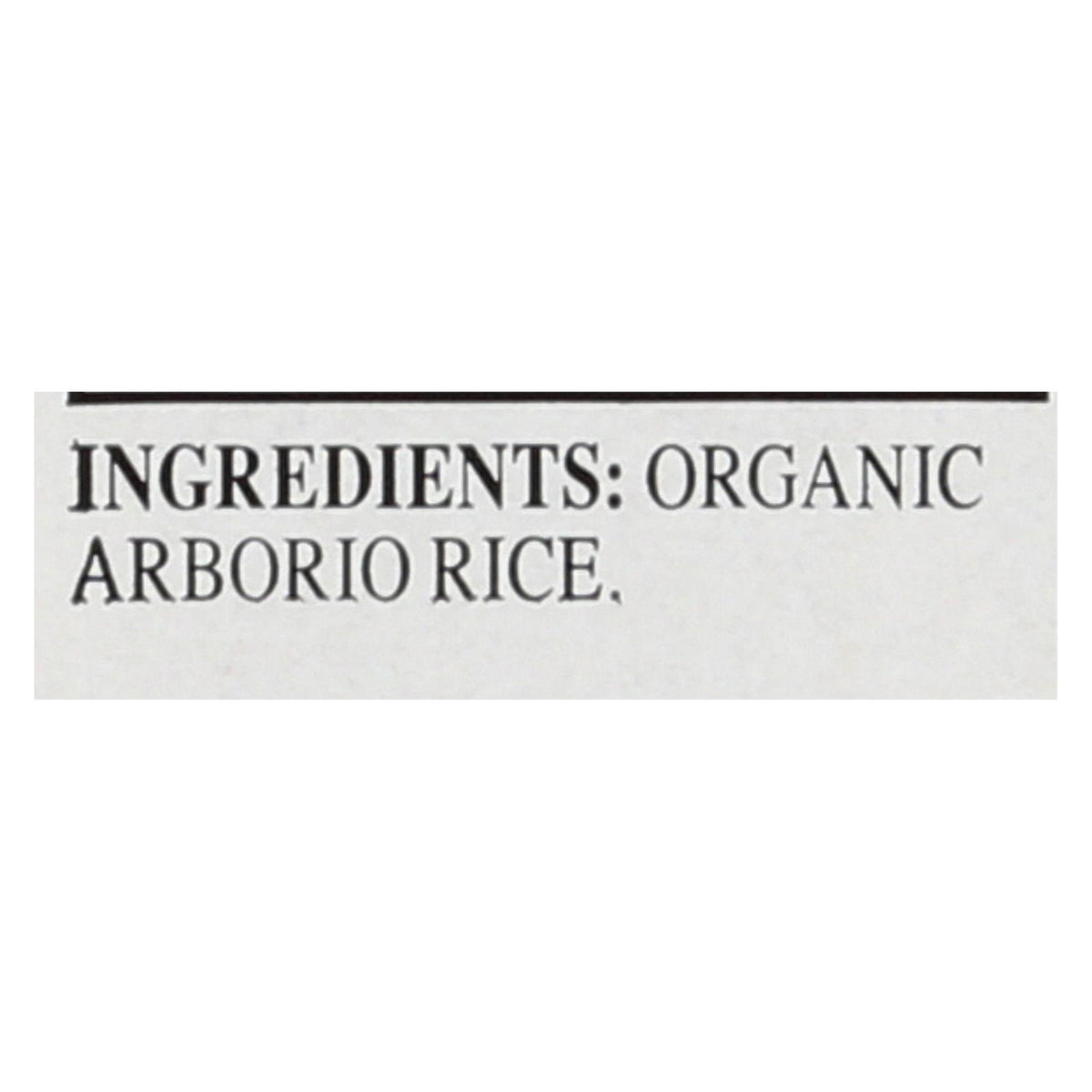 Rice Select Arborio Rice - Organic - Case Of 4 - 32 Oz.