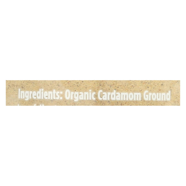 Spicely Organics - Organic Cardamom - Ground - Case Of 3 - 2 Oz.