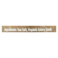 Spicely Organics - Organic Celery Salt - Case Of 3 - 1.6 Oz.