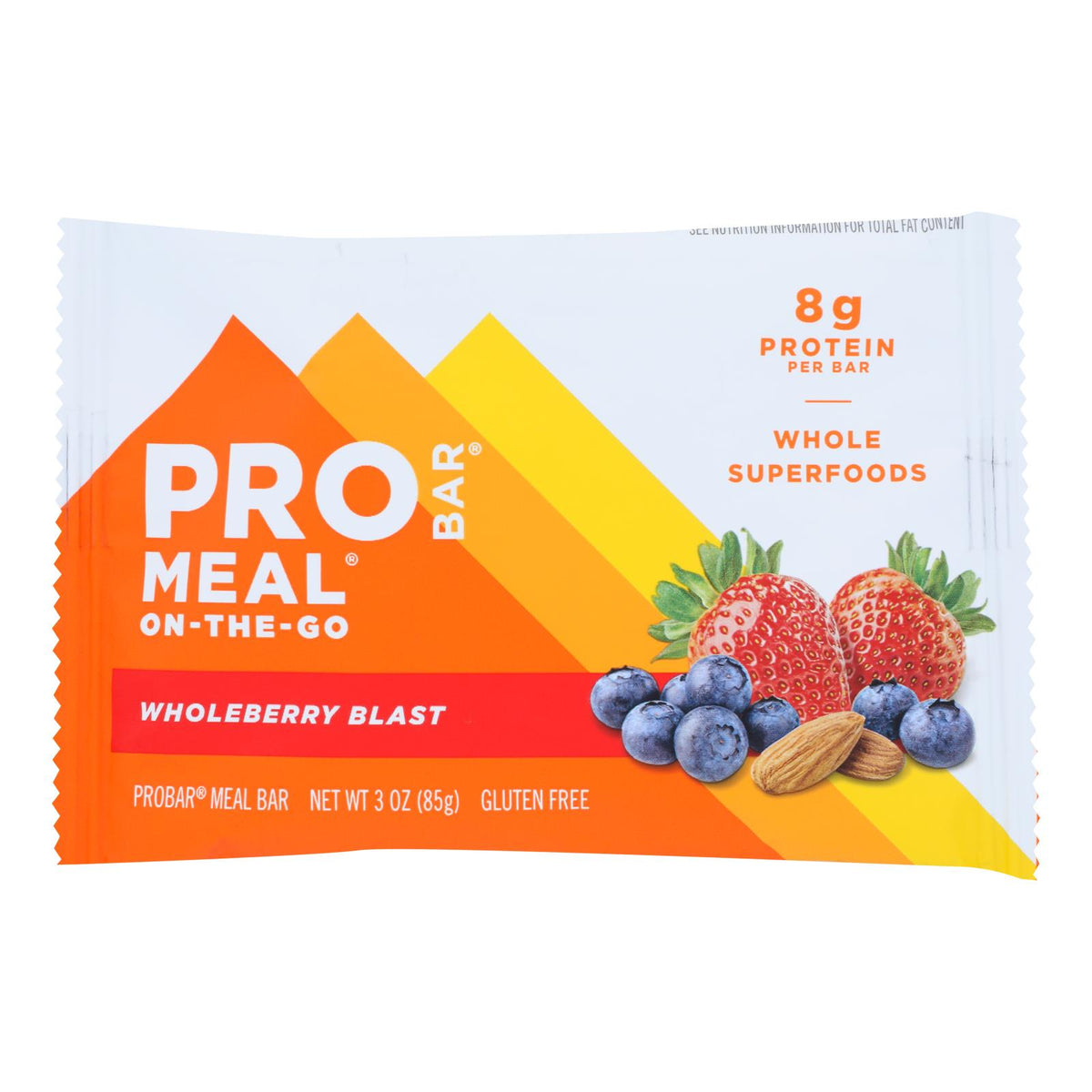 Probar Organic Whole Berry Blast Bar - Case Of 12 - 3 Oz