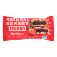 Nature's Bakery Stone Ground Whole Wheat Fig Bar - Strawberry - 2 Oz - Case Of 12