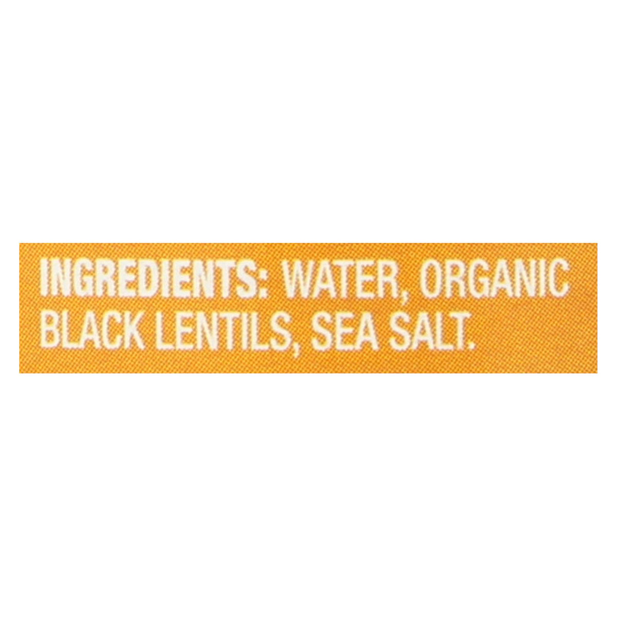 Westbrae Foods Organic Black Lentils Beans - Case Of 12 - 15 Oz.