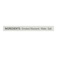 Bar Harbor - Mackerel Fillets Wild Smoked - Case Of 12-6.7 Oz