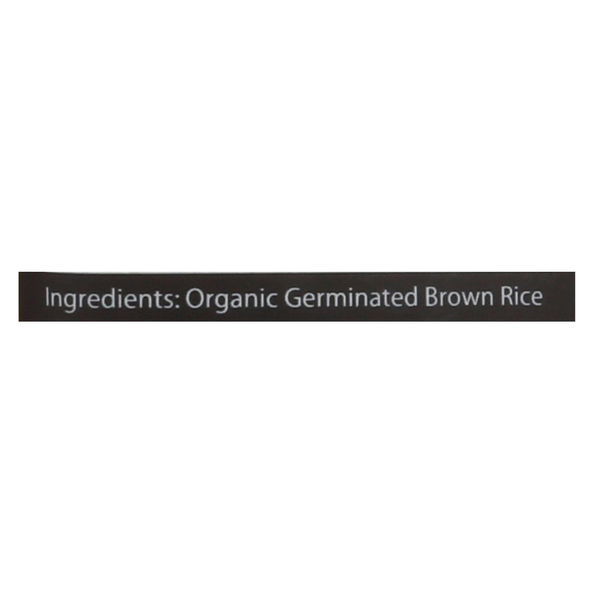 Truroots Organic Germinated Brown Rice - Whole Grain - Case Of 6 - 14 Oz.