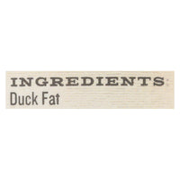 Epic - Oil Duck Fat - Case Of 6 - 11 Oz