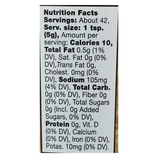 Bornier - Mustard - Whole Grain - Case Of 6 - 7.4 Oz.