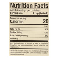 Pacific Natural Foods Broth - Beef - Case Of 12 - 32 Fl Oz.