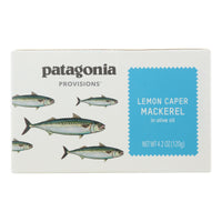 Patagonia Provisions - Mackerel Lemon Caper - Case Of 10-4.2 Oz