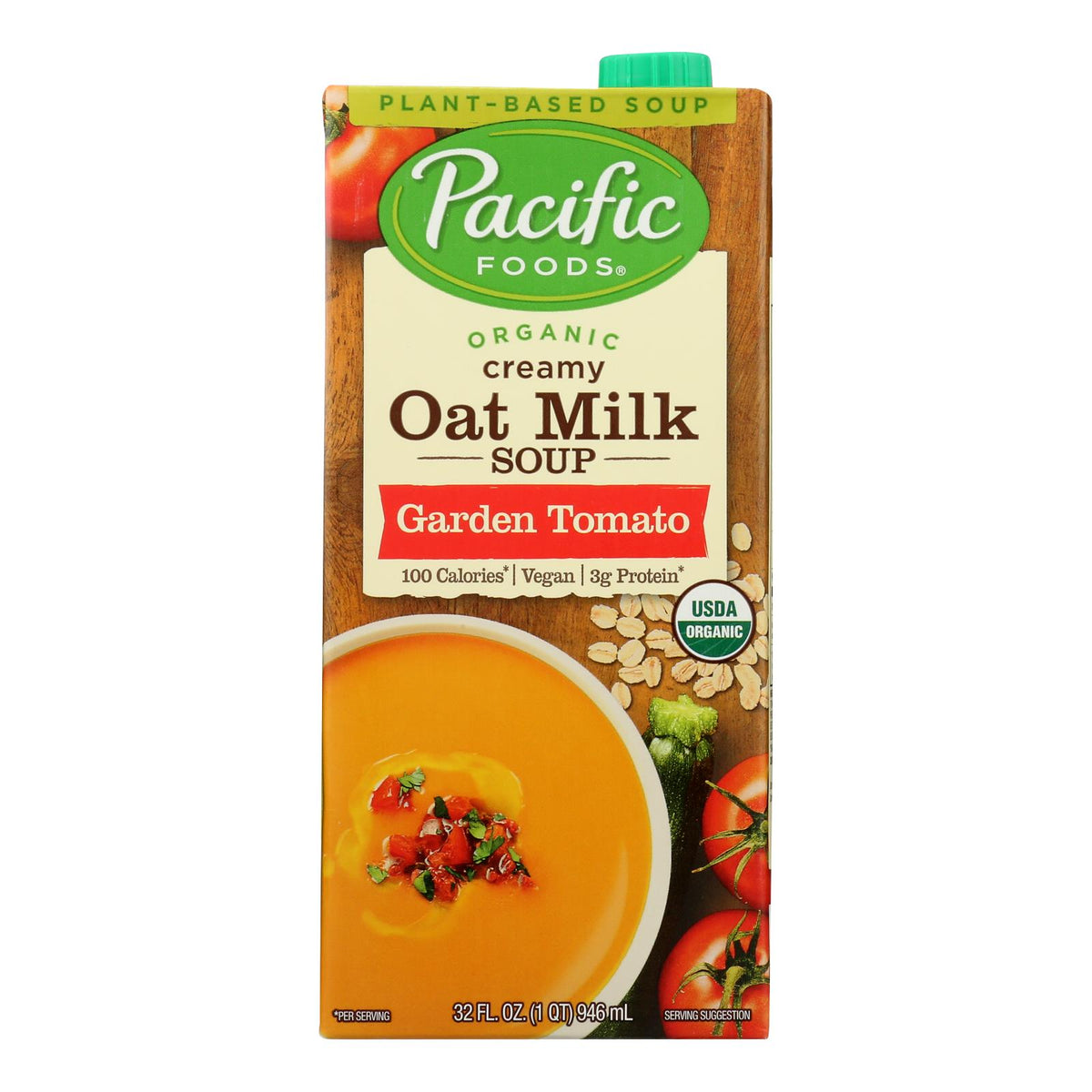 Pacific Foods - Soup Grdn Tom Oat Milk - Case Of 12-32 Fz