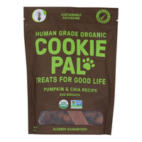 Cookie Pal - Dog Treat Pmpkm Chia - Case Of 4-10 Oz