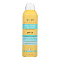 Babo Botanicals - Sunscrn Sheer Spry Spf 50 - 1 Each-6 Oz