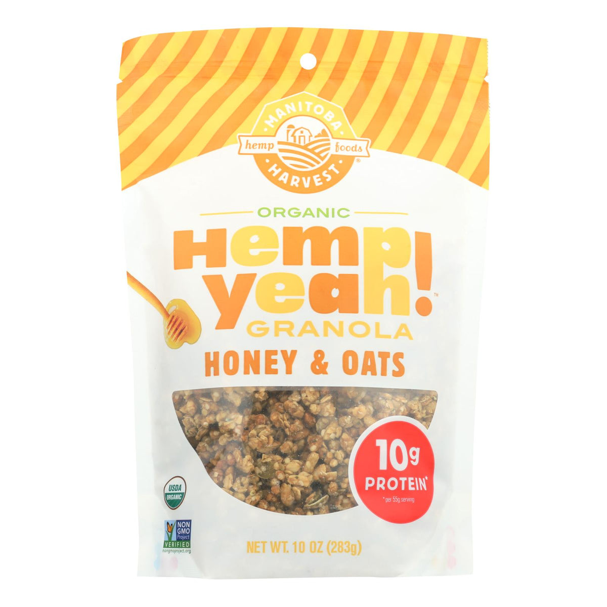 Manitoba Harvest - Granola Hemp Hny/oats - Case Of 6 - 10 Oz