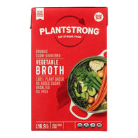 Plantstrong - Broth Slow Smmrd Veg - Case Of 6-16.9 Fz