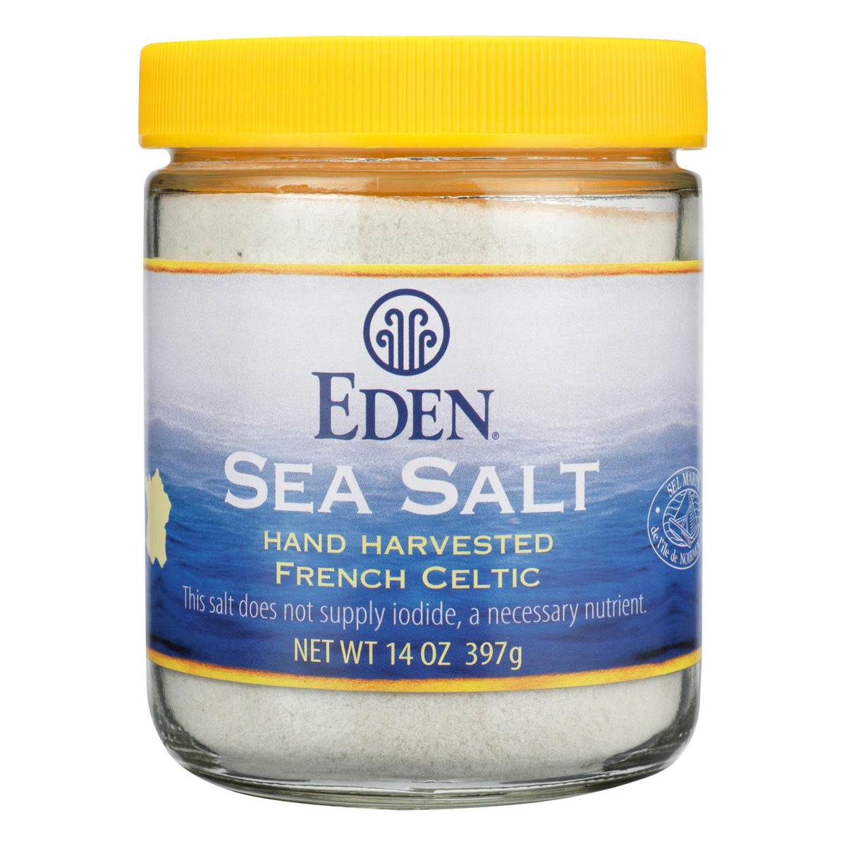 Eden Foods French Celtic Sea Salt  - Case Of 12 - 14 Oz