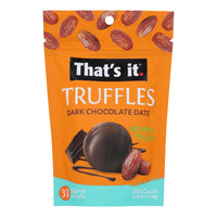 That's It - Trffl Dark Chocolate Date - Case Of 6-3.5 Oz