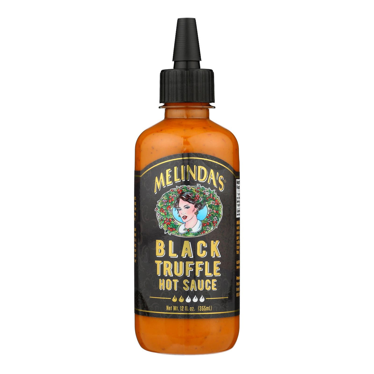 Melinda's - Sauce Black Truffle Hot - Case Of 6-12 Fz