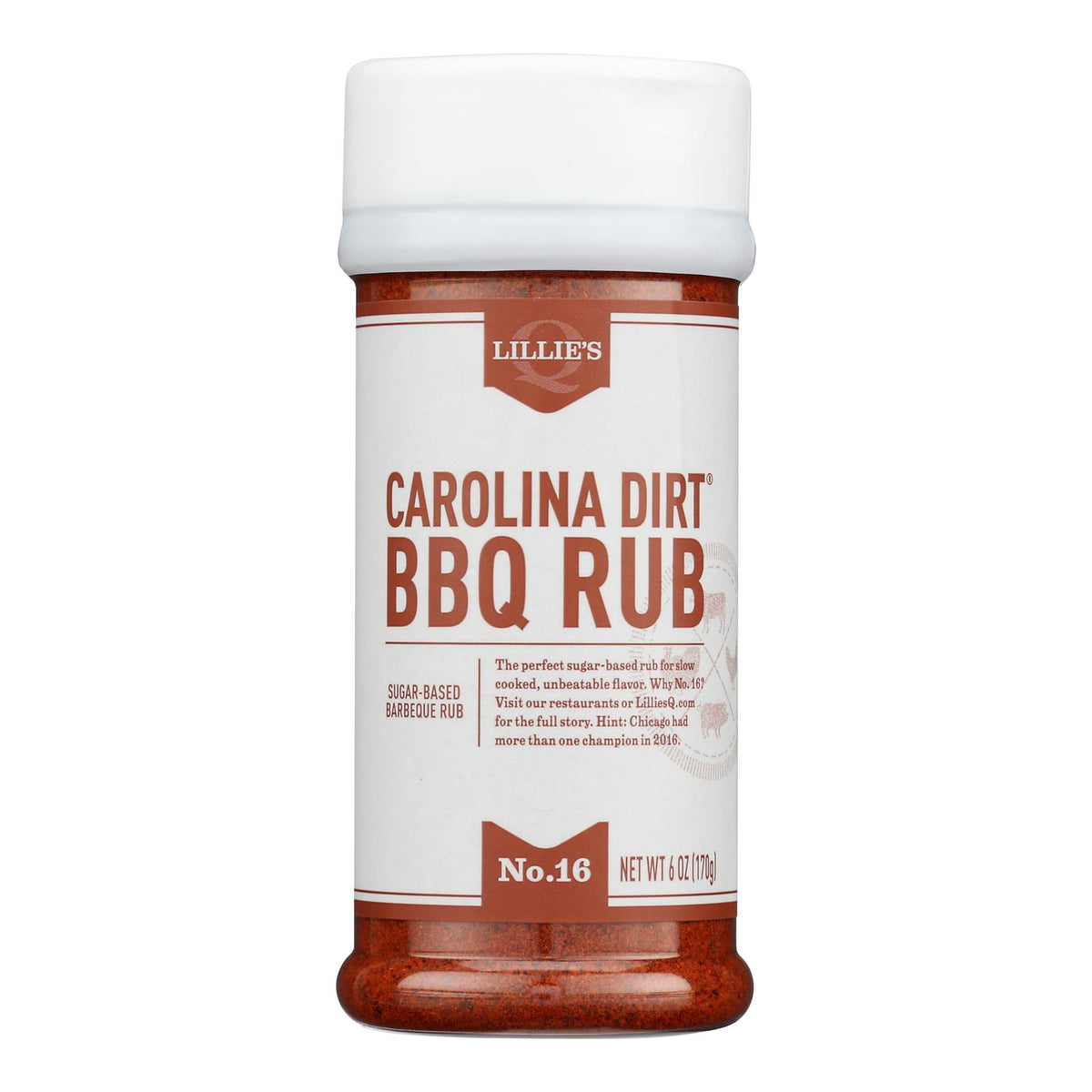 Lillies Q - Rub Carolina Dirt - Case Of 6-6 Oz