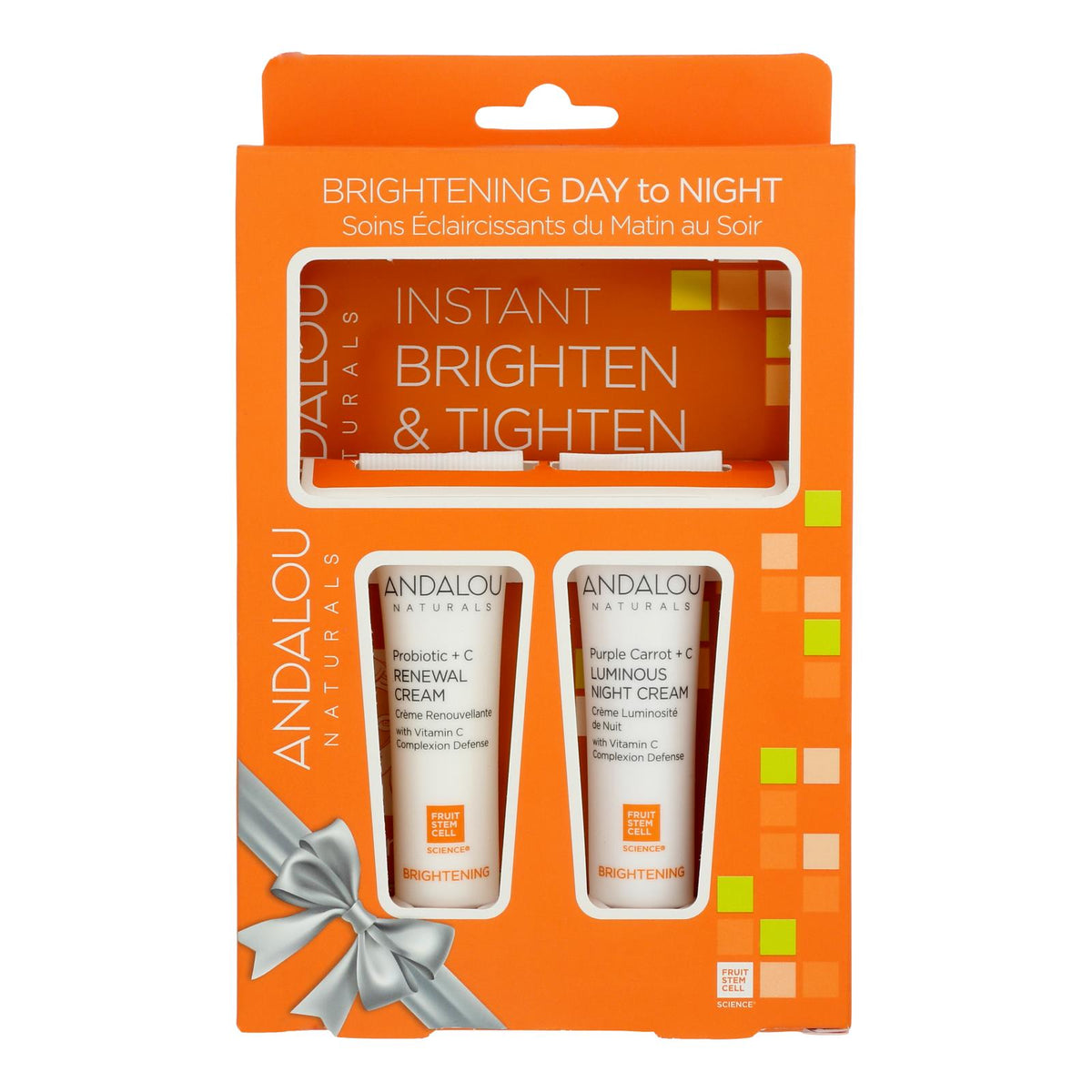 Andalou Naturals - Brghtng Day Nght Gft Kit - 1 Each-ct