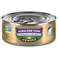 Genova - Albcr Tuna Water W/ Sea Salt - Case Of 12-5 Oz