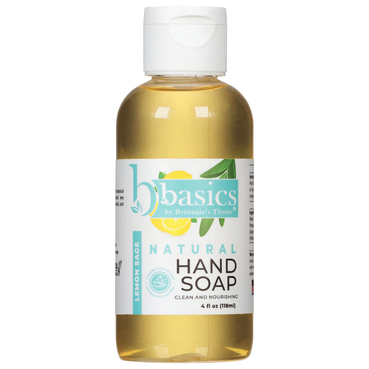 Brittanie's Thyme - Hand Sp Basics Lemon Sage - 1 Each-4 Fz