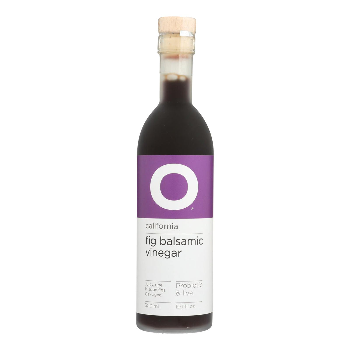 O Olive Oil Fig Balsamic Vinegar - Case Of 6 - 10.1 Fz