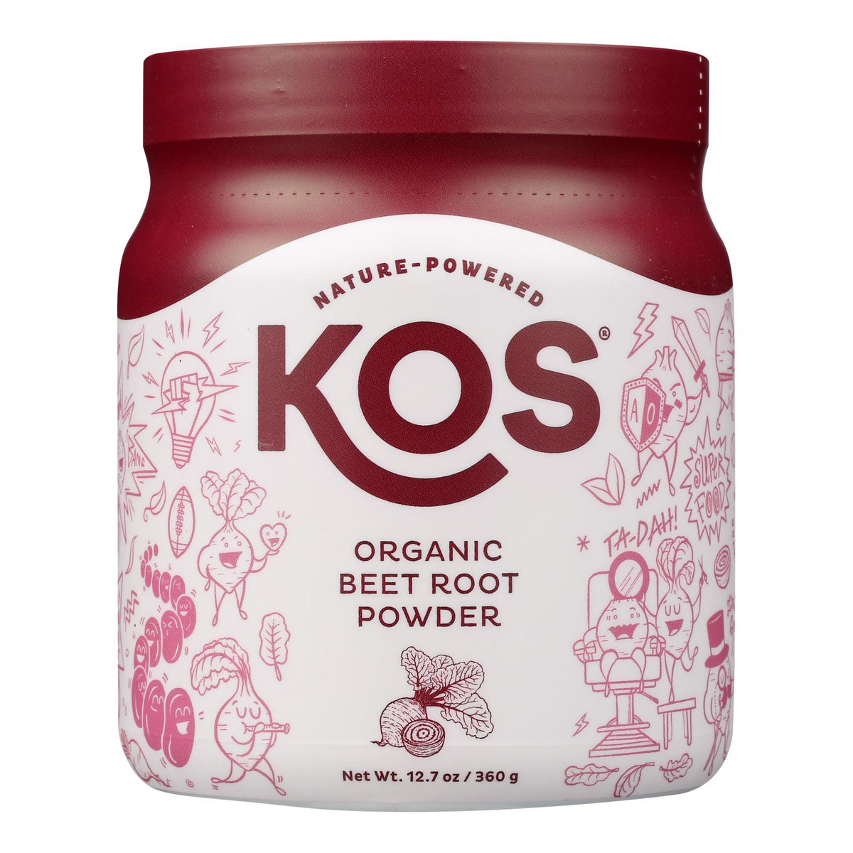 Kos - Powder Beet Root 4g Gluten Free - 1 Each-12.7 Oz