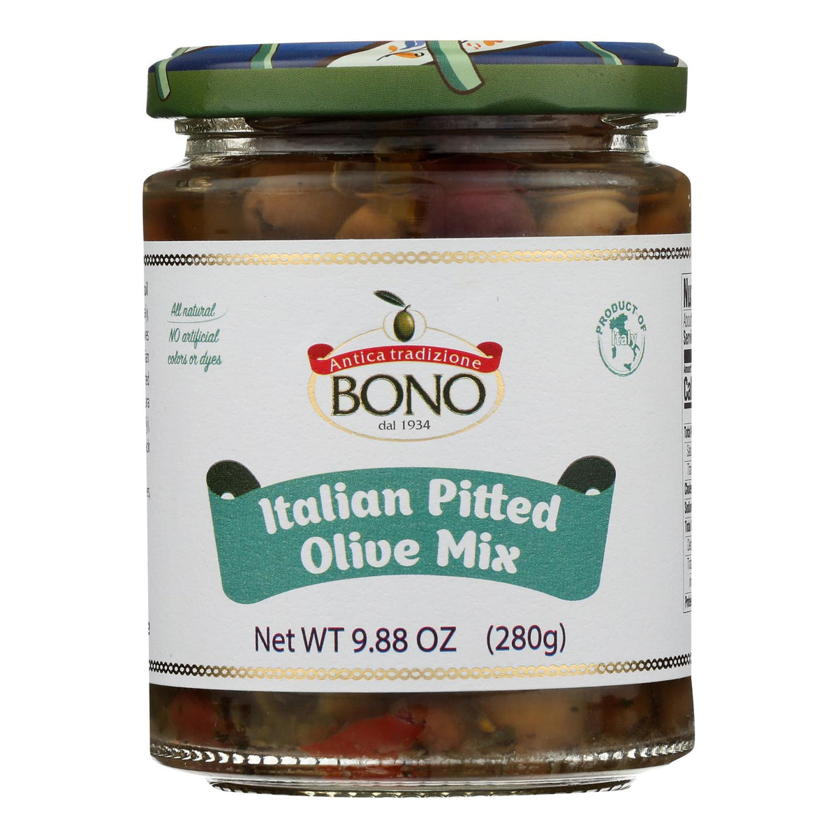 Bono - Olive Mix Italian Pitted - Case Of 6-9.88 Oz