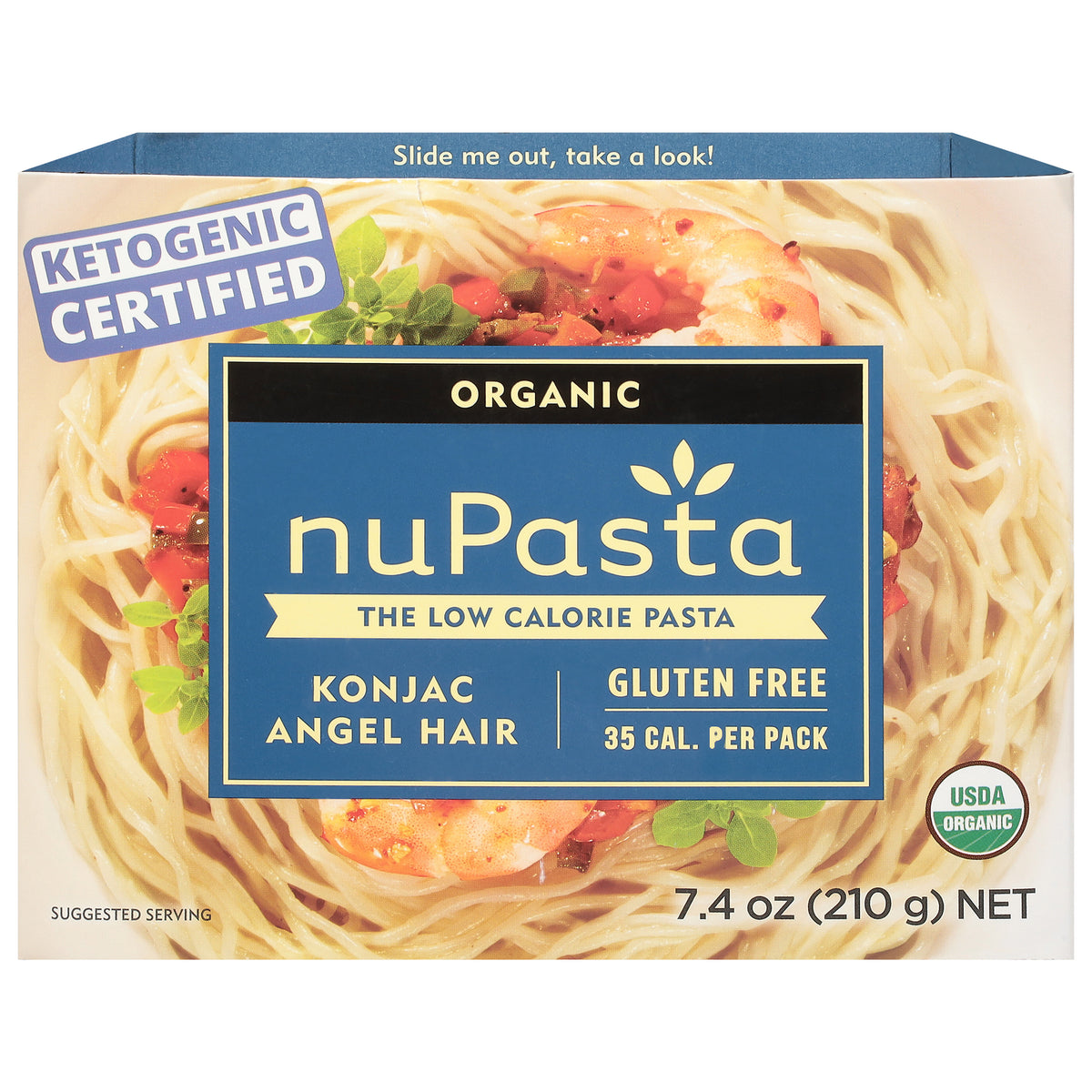 Nupasta - Konjac Angel Hair - Case Of 8-7.4 Oz