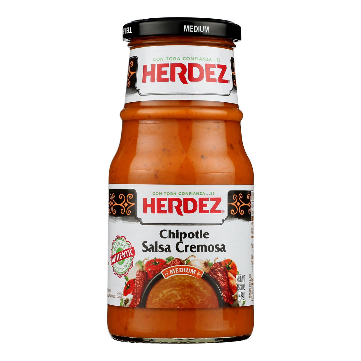 Herdez - Salsa Chipotle Creamy - Case Of 6-15.3 Oz