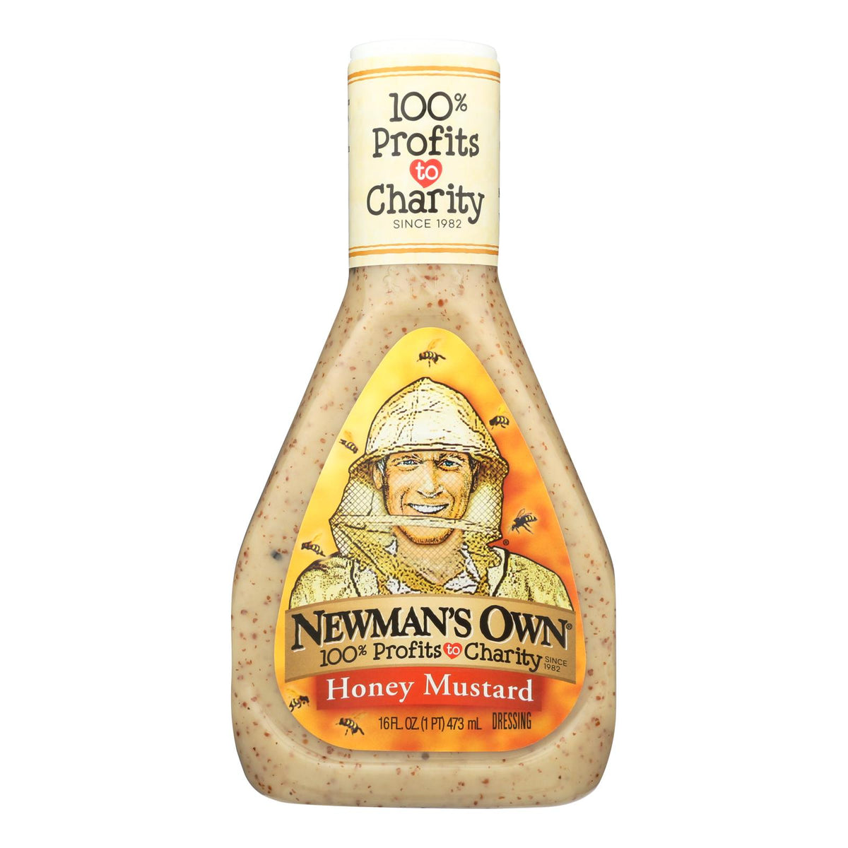 Newman's Own Honey Mustard Dressing Honey - Case Of 6 - 16 Oz