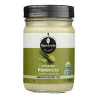 Spectrum Naturals Organic Olive Oil Mayonnaise - Case Of 12 - 12 Oz.