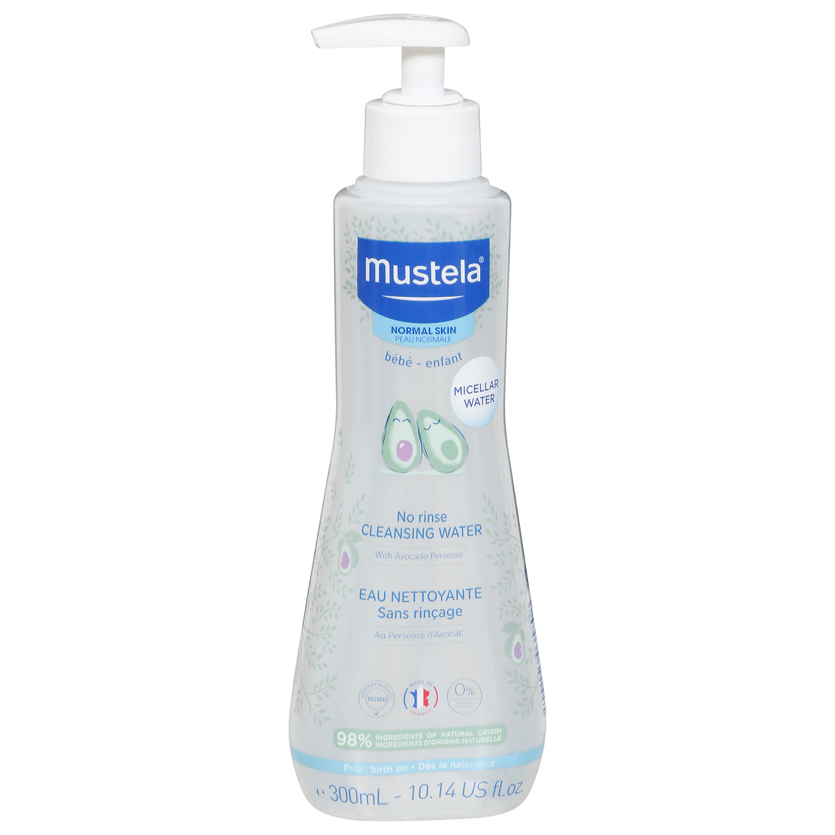 Mustela - Cleansing Water No Rinse - 1 Each -10.14 Fz