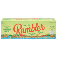 Rambler - Water Sparkling Lemon Lime - Case Of 2-12/12 Fz