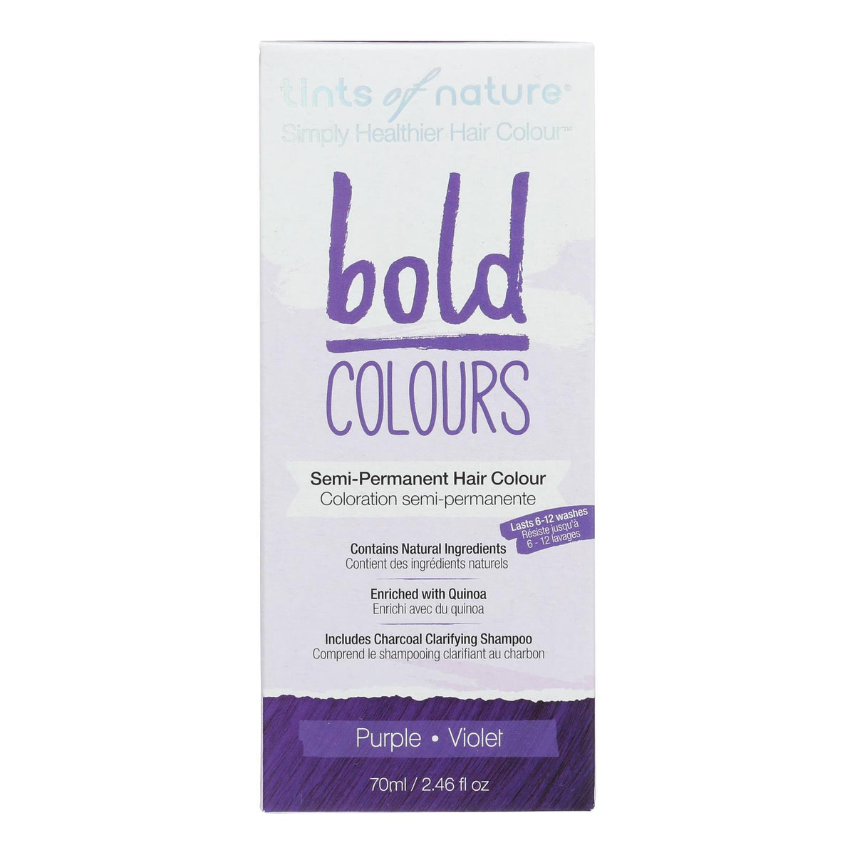 Tints Of Nature - Hair Clr Purple Semi Perm - 1 Each-2.46 Fz