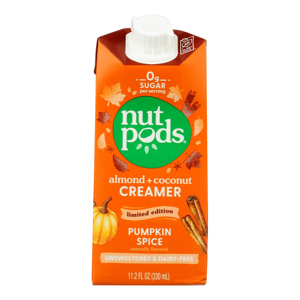 Nutpods Pumpkin Spice Creamer - Case Of 12 - 11.2 Fz