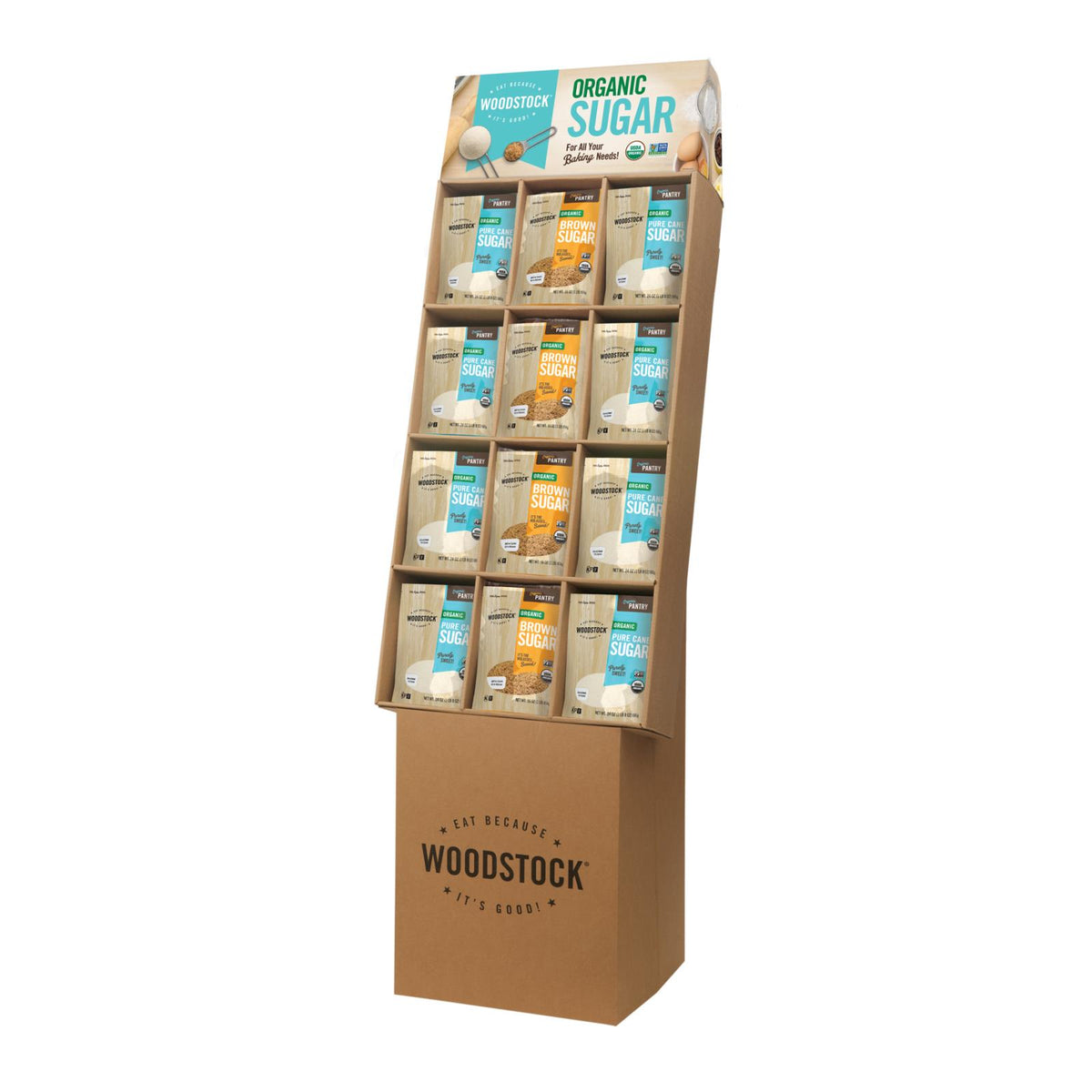 Woodstock - Dsp Sugar Og2 Cane&brown - Cs Of 36-ct