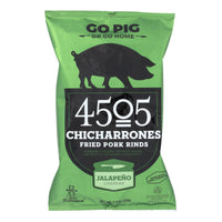 4505 - Pork Rinds - Chicharones - Jalapeno Cheddar - Case Of 12 - 2.5 Oz