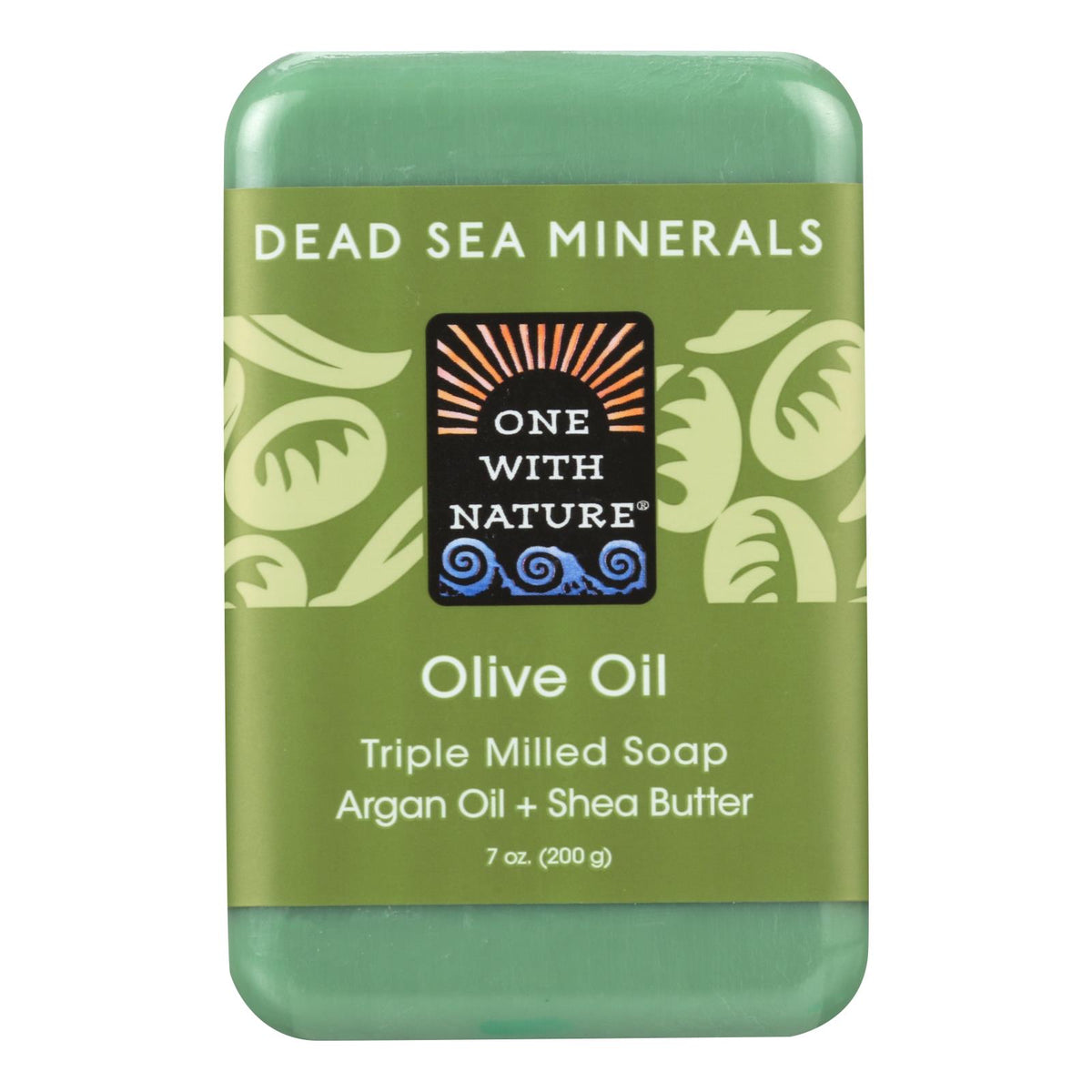 One With Nature Dead Sea Mineral Olive Oil Soap - 7 Oz